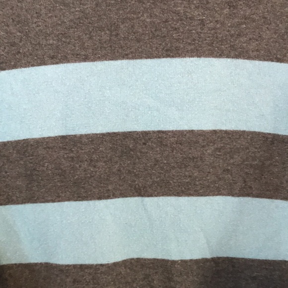 CULLEN CASHMERE/COTTON SWEATER GREY/LIGHT BLUE SIZE L NWOT EXCELLENT CONDITION! - Picture 2 of 6